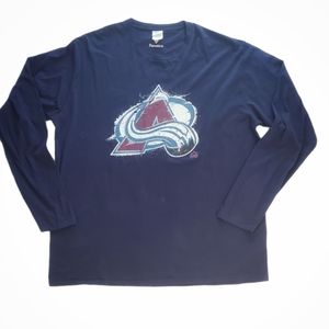 Fanatics Colorado Avalanche Splatter Logo T-shirt